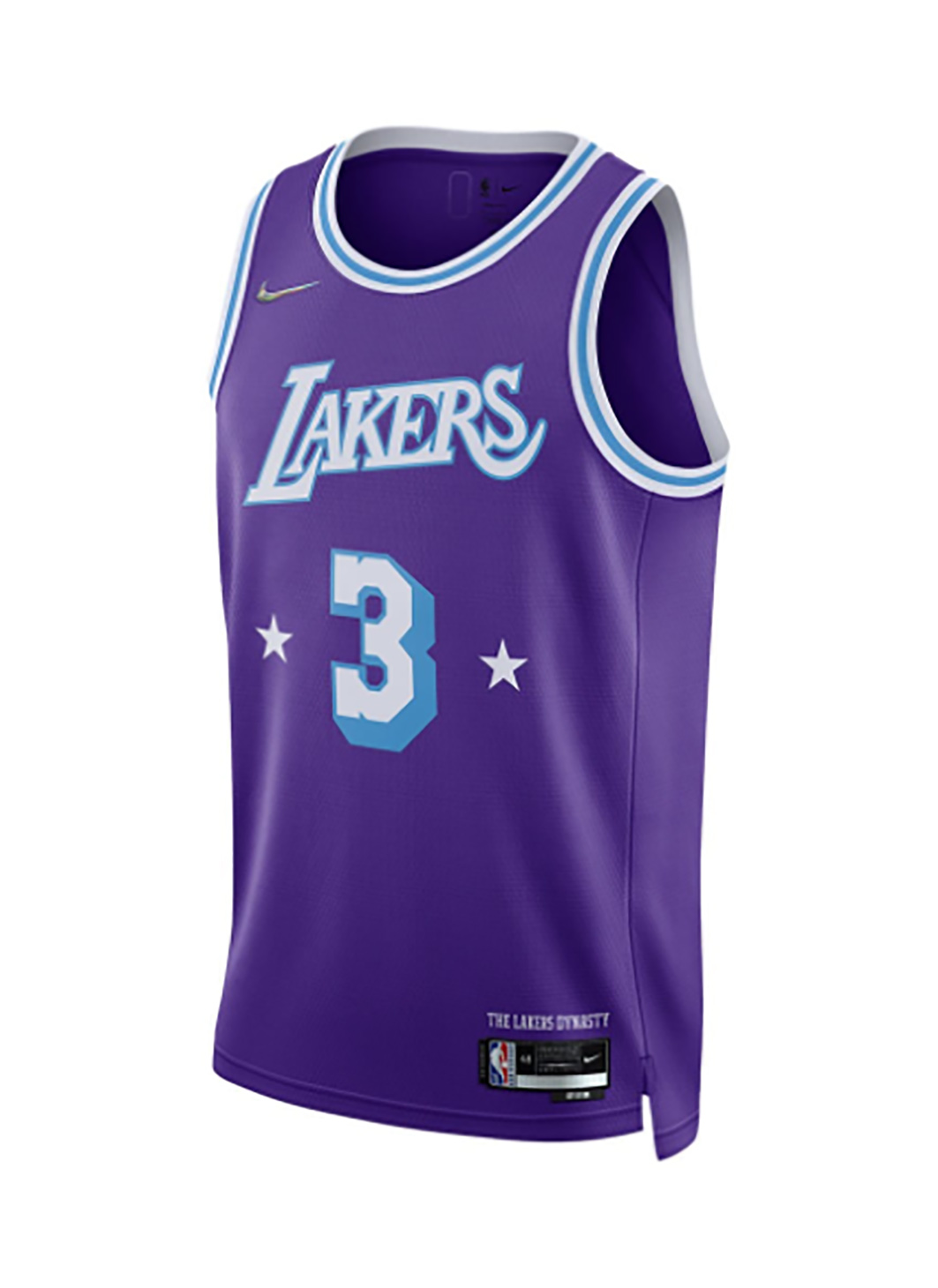 Fioletowa koszulka NBA Lakers Anthony Davis DB4032505 M City Edition