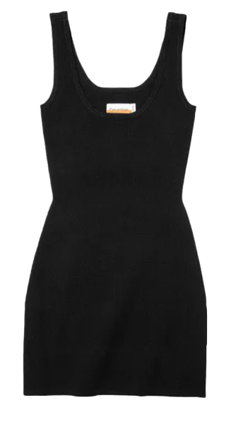 Sukienka Calvin Klein Tank Dress czarna XS Heron Preston przód