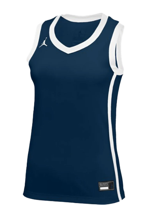 Top damski Nike Air Jordan granatowy XL Dri-FIT detal