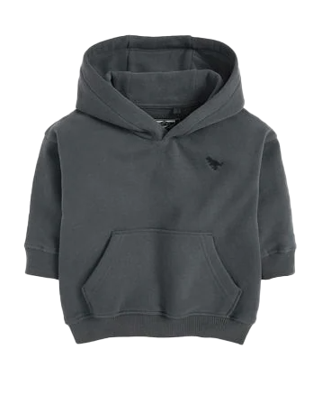 Grafitowa bluza dziecięca Next 68 cm z kapturem i kieszenią kangurką