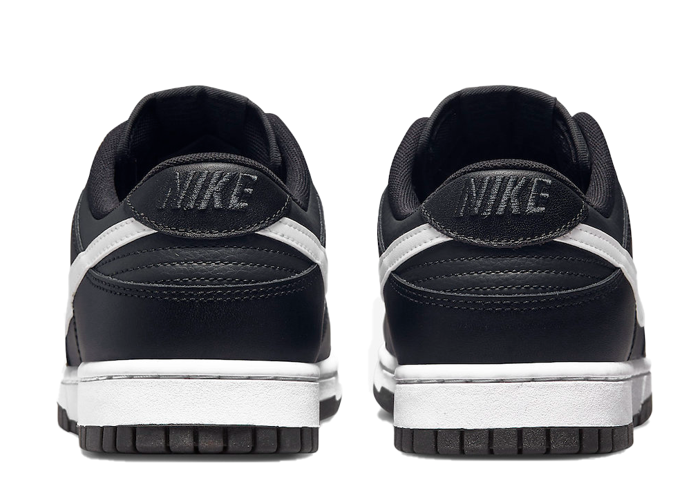 Czarne sneakersy męskie Nike Dunk Low DJ6188-002 r. 45,5 detal z podeszwą