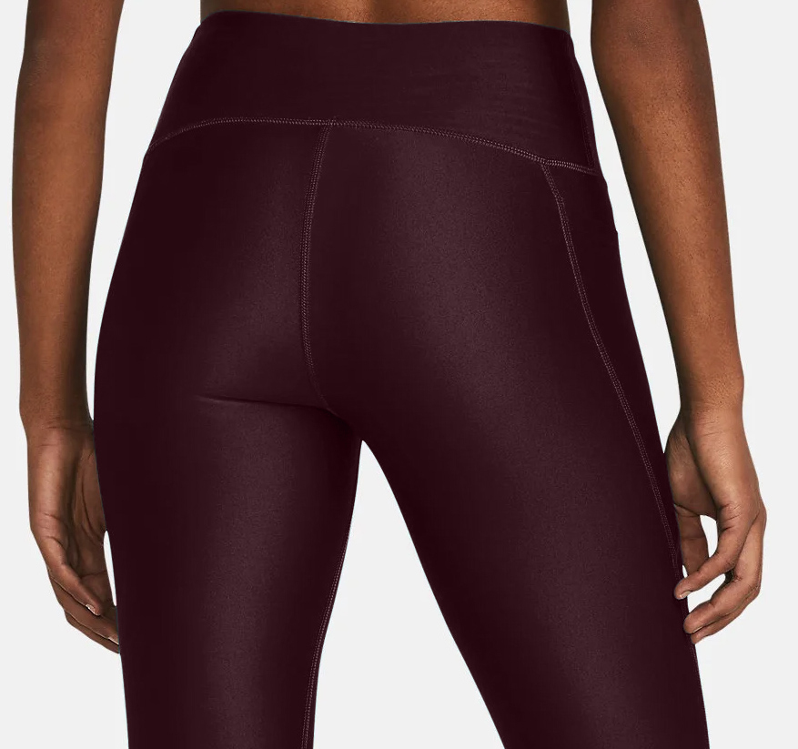 Damskie legginsy Under Armour 1361011-501 czerwone SM przód