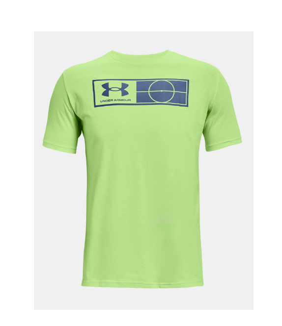 Zielona męska koszulka Under Armour Loose HeatGear 1359082321 L bok