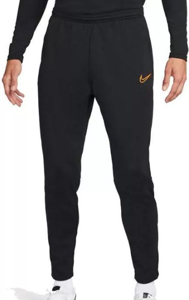 Czarne męskie spodnie Nike Therma Fit Academy DC9142-010 M przód z regulowanym pasem