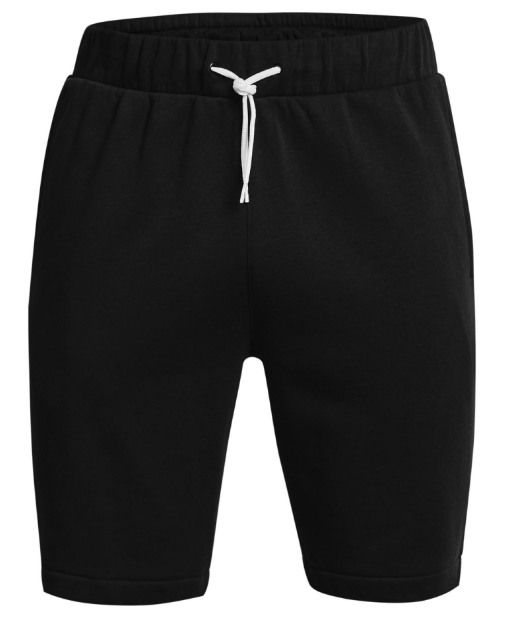 Czarne męskie spodenki Under Armour Perimeter Loose 1361919001 L detal kieszeni i pasa