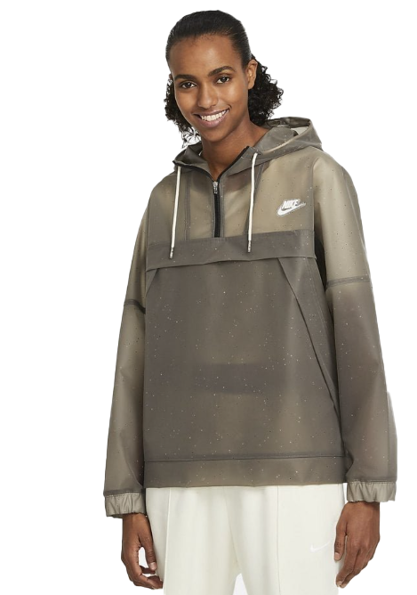 Kurtka damska Nike Anorak multikolor brąz-szary M DA7657-010 przód