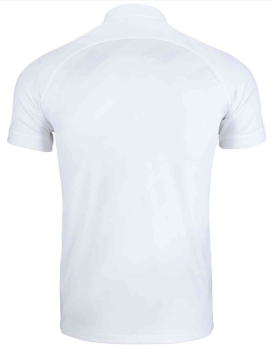 Biała koszulka dziecięca Nike PSG Meczowa 3rd S bok