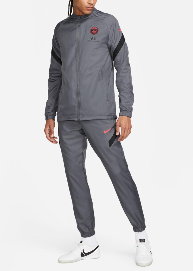 Szary dres męski Nike PSG Strike XS przód