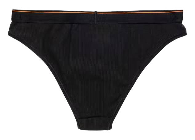 Damskie czarne figi Calvin Klein Heron Preston 0040174WBE UB1 M z wysokim stanem