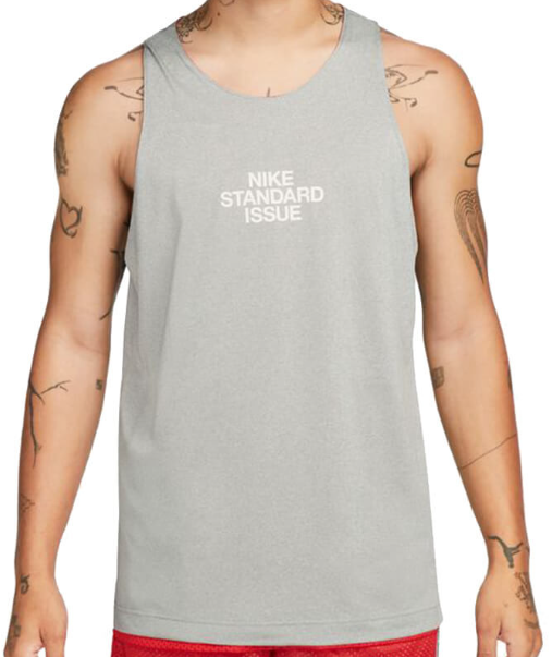 Dwustronna koszulka męska Nike Dri-FIT Standard Issue DQ5731657 L szara strona