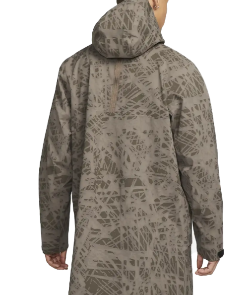 Męska parka Nike Storm-FIT ADV Tech Pack Ironstone DM5505-004 S detal kieszeni i suwaka