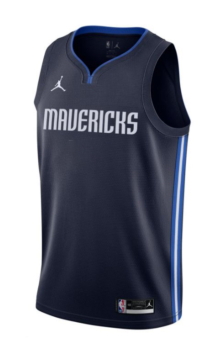 Męska niebieska koszulka Nike Dallas Mavericks CV9520-419 M z technologią Dri-FIT