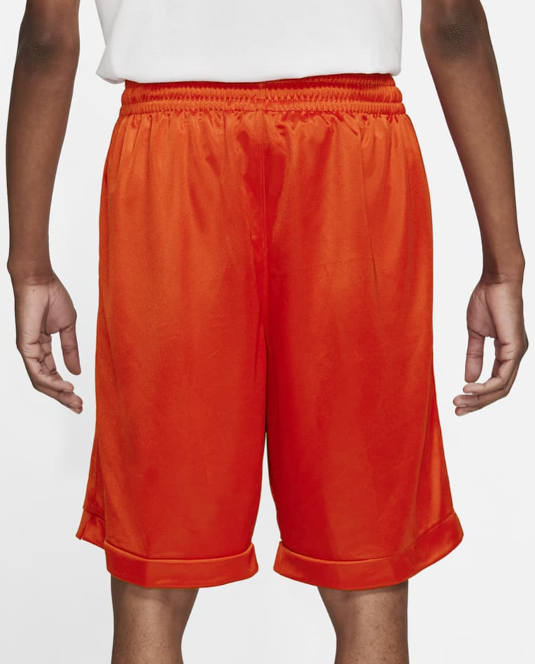 Pomarańczowe męskie spodenki Nike Jordan Air M – Detale pasa