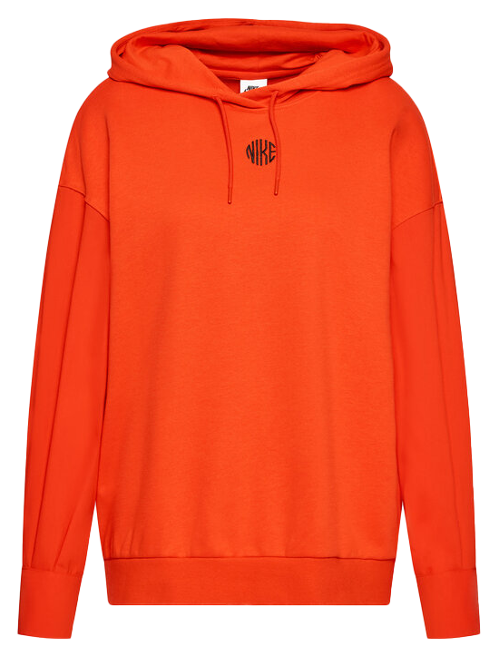 Bluza damska Nike Sportswear Icon Clash pomarańczowa XS przód