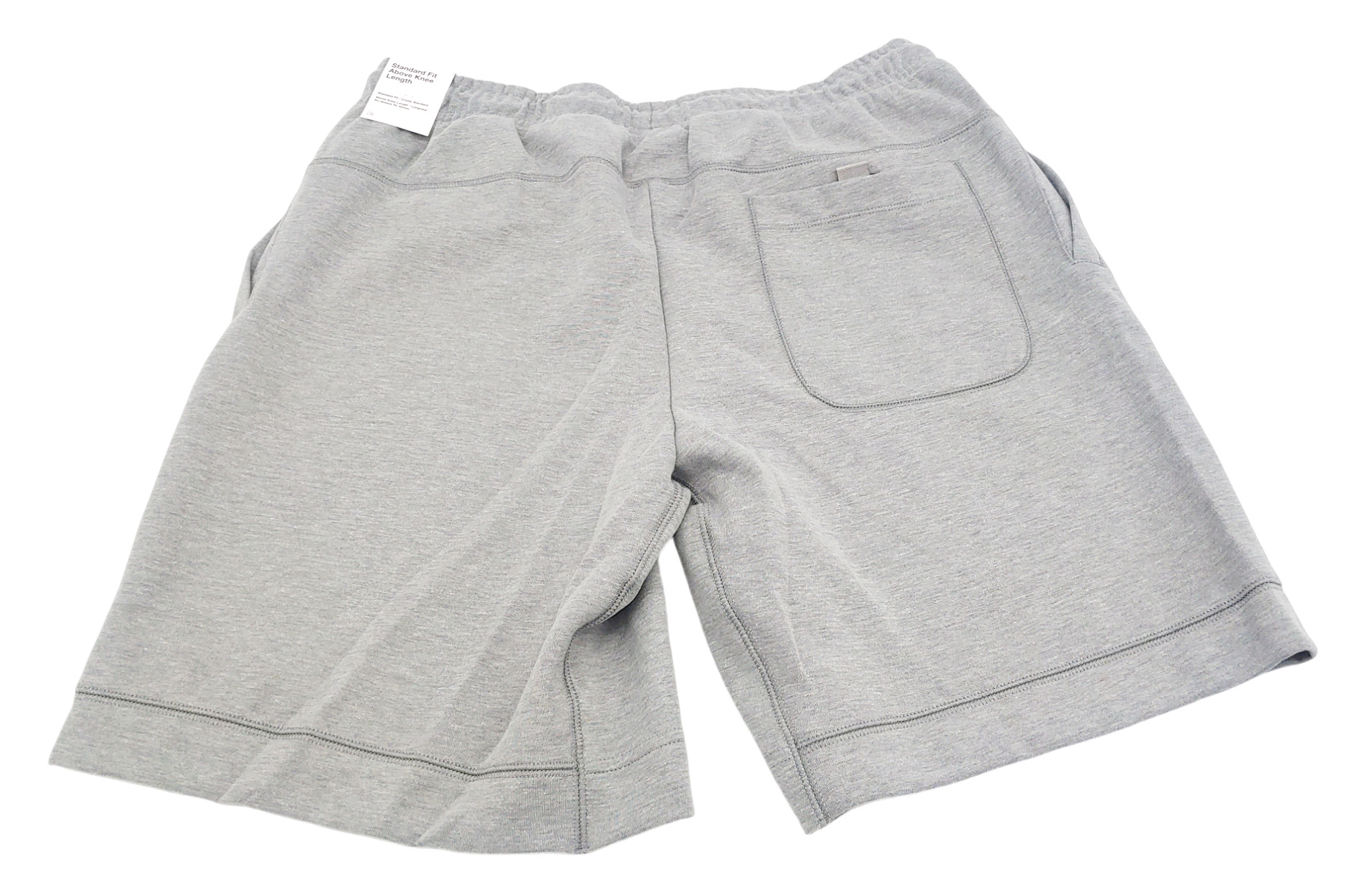 Szare spodenki męskie Nike NSW TCH FLC Club Stretch L przód