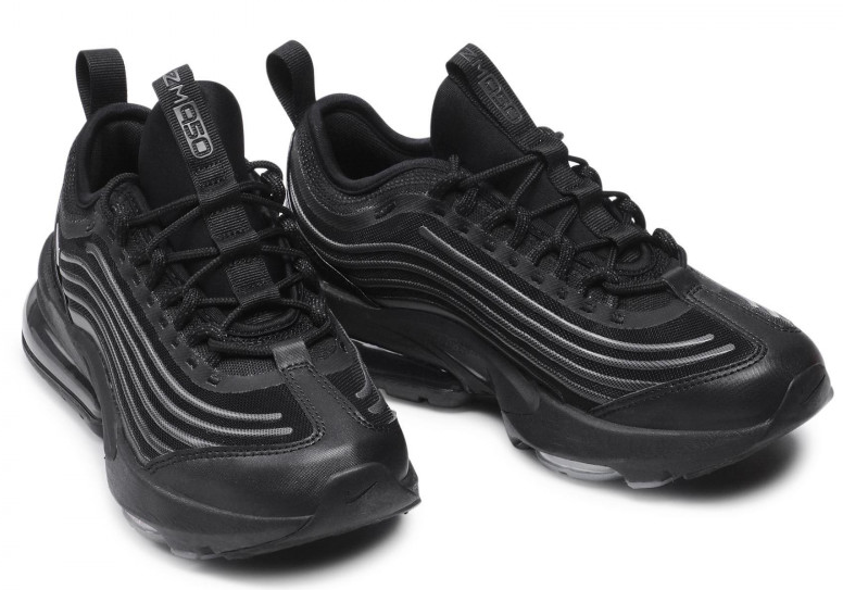 Czarne młodzieżowe sneakersy Nike Air Max ZM950 GS CN9835-002 r. 38,5 z czarną podeszwą