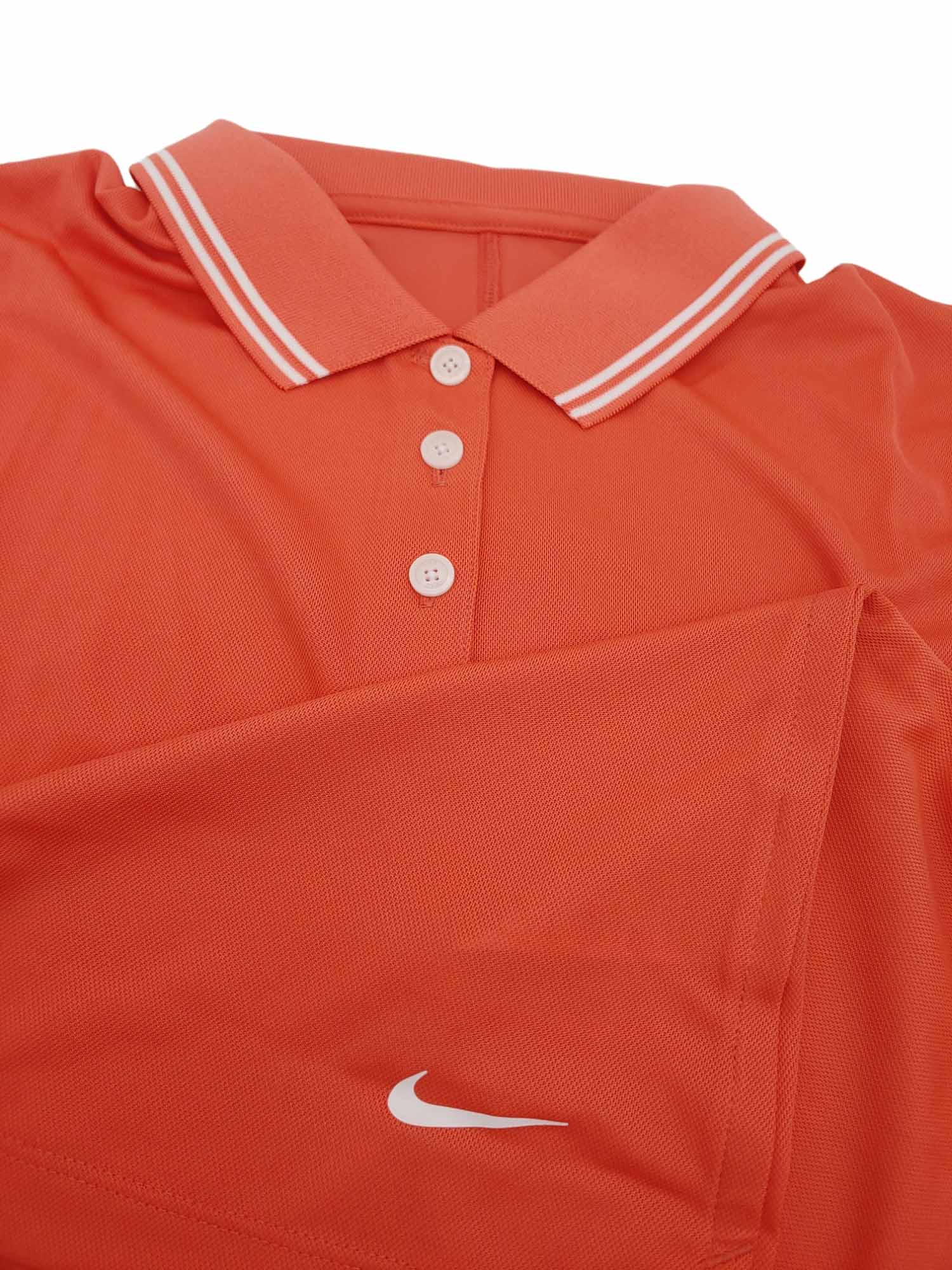 Koszulka polo damska Nike Dri-FIT Victory różowa XXL przód
