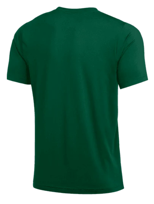 Zielona koszulka męska Nike Jordan Air Dri-FIT S detal