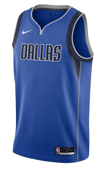 Niebieska koszulka NBA Dallas Mavericks DN2611480 M Icon Edition