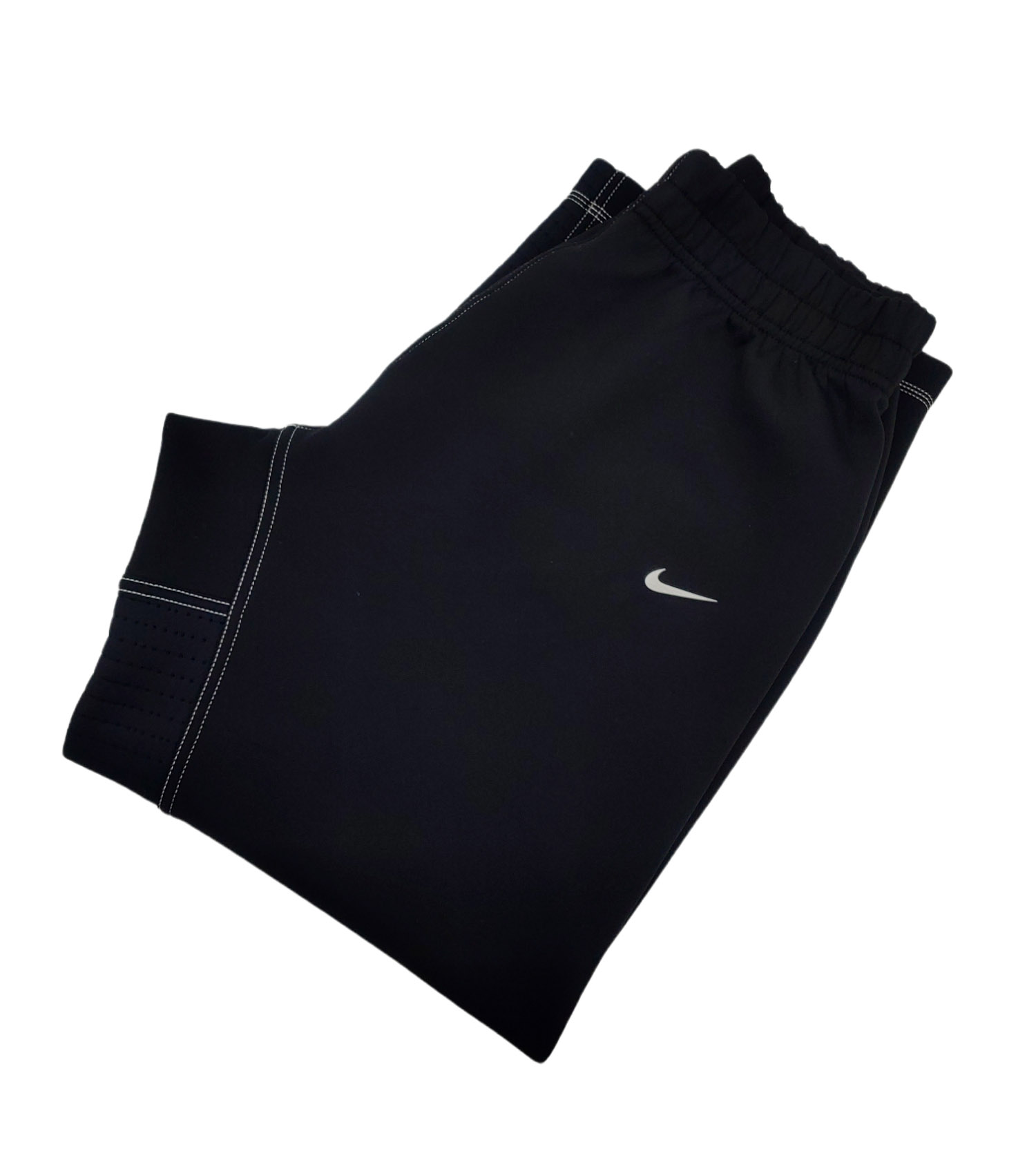 Spodnie dresowe damskie Nike Pro Fleece Pants Dri-FIT czarne S detal
