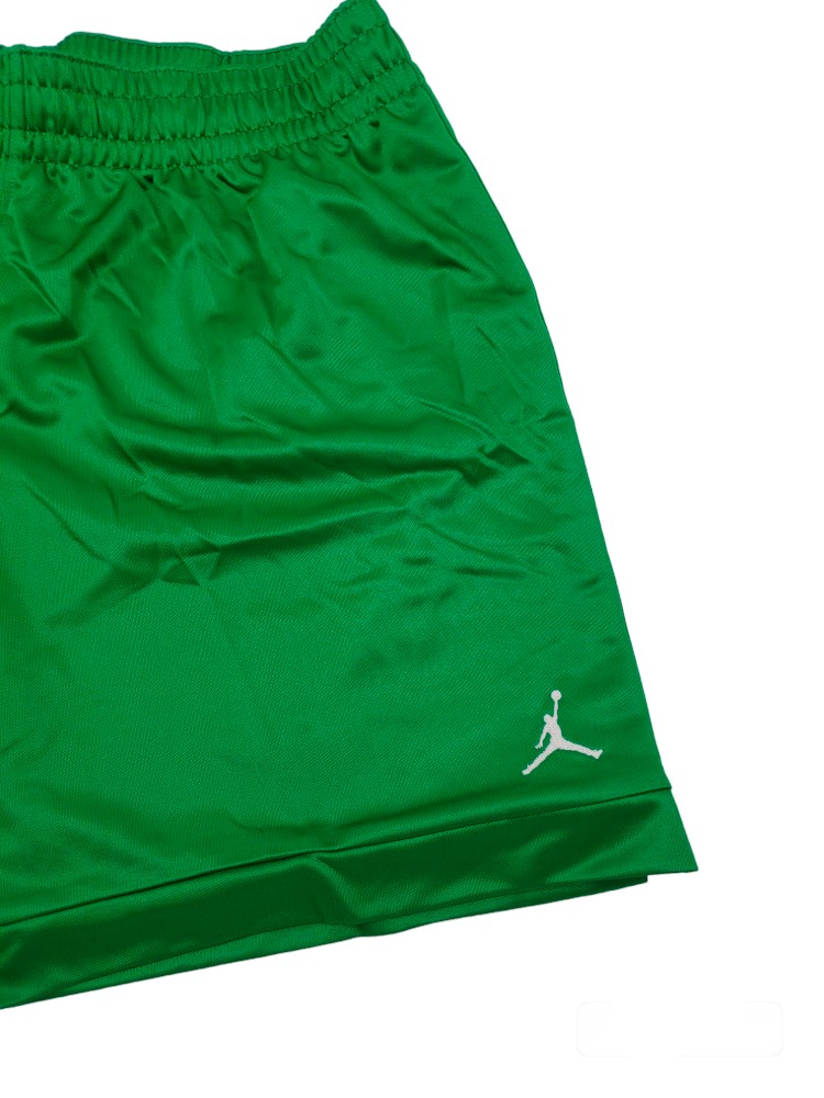 Spodenki Nike Air Jordan Practice zielone XS bok