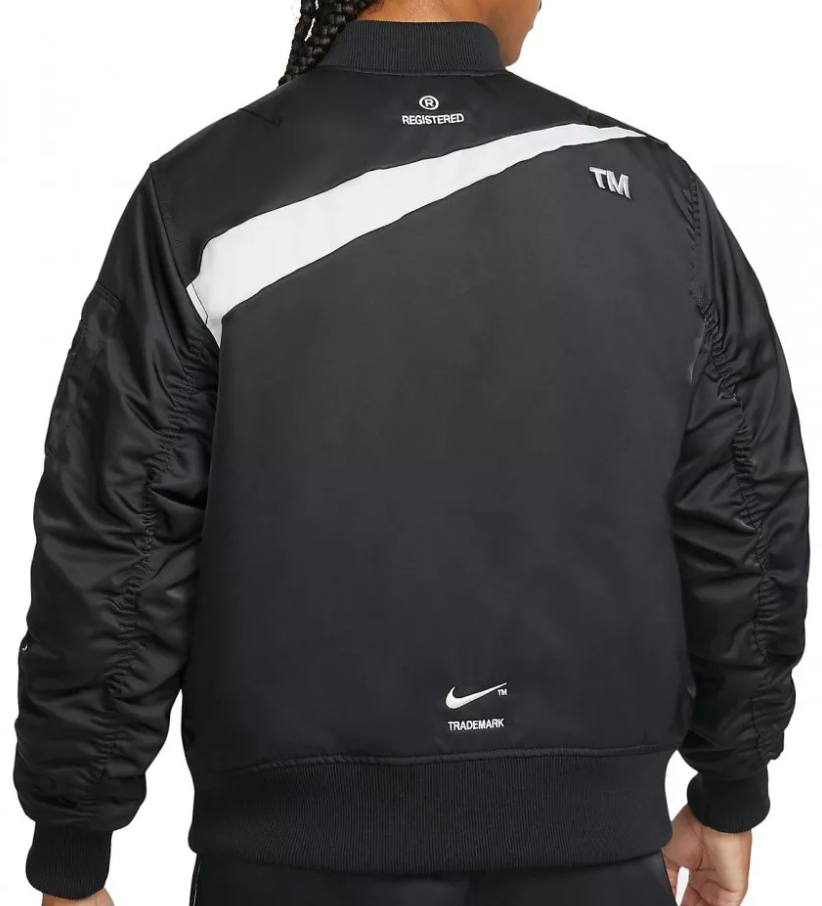 Męska dwustronna kurtka Nike Therma-FIT Swoosh DD6055010 S szara strona z minimalistycznym designem