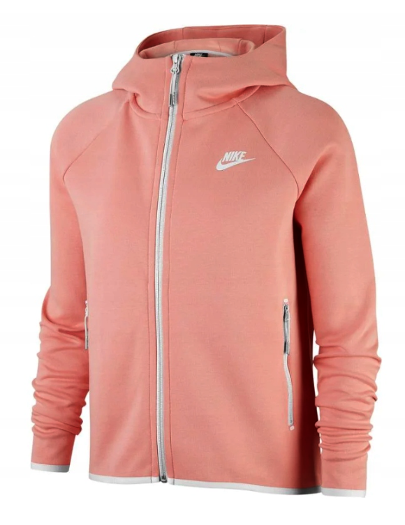 Różowa bluza damska Nike BV7565606 XL przód z logo