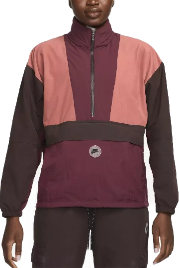 Kurtka damska Nike NSW Revolution bordowa XS FB2187-638 przód