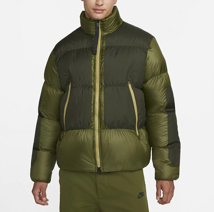 Zielona męska kurtka Nike Sportswear Therma-FIT Repel Puffer DD6978-326 M przód