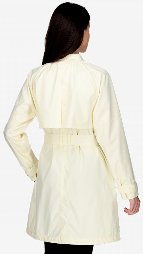 Damski żółty płaszcz Nike Sportswear Windrunner CZ8974-113 M bok z logo Nike