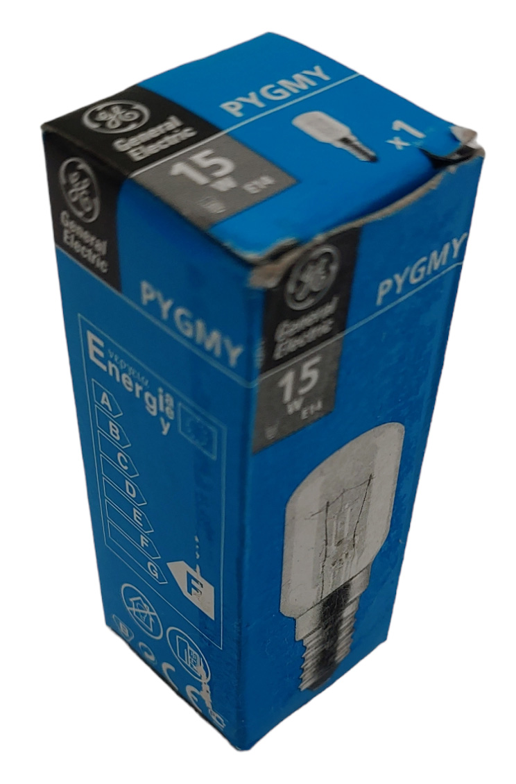 GE Standard T26 żarówka 15W E14 90lm 2700K detal