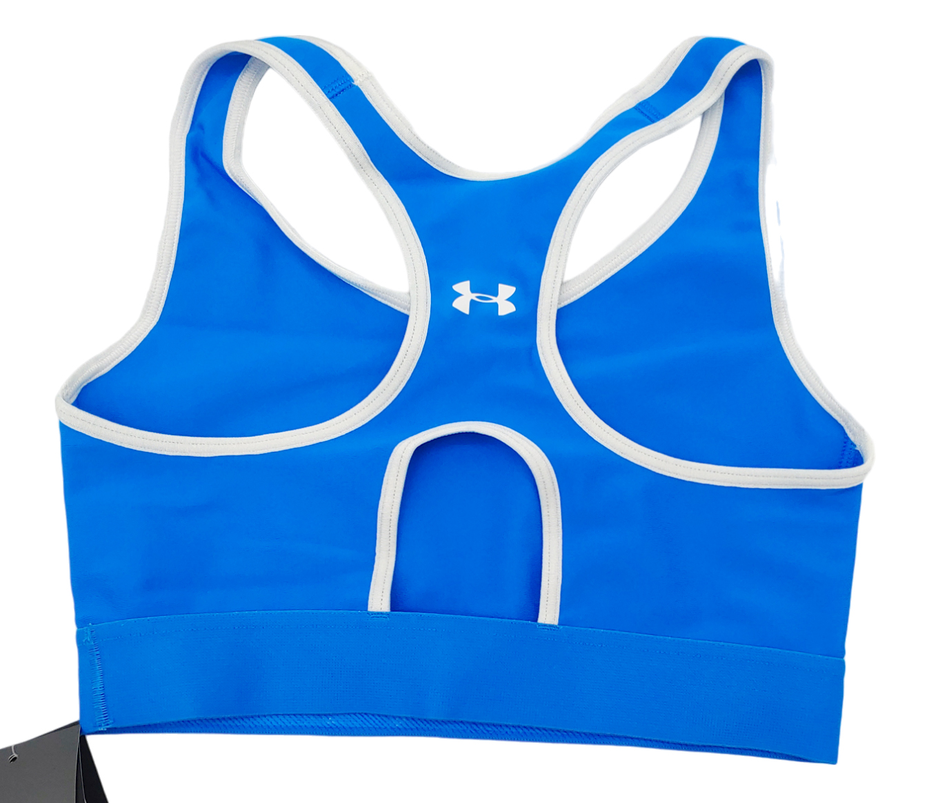 Niebieski biustonosz sportowy Under Armour Compression SM przód