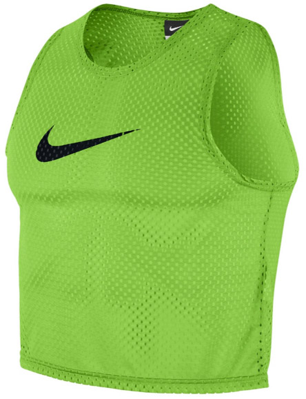 Zielony znacznik piłkarski Nike Training Bib 910936313 S dla dorosłych