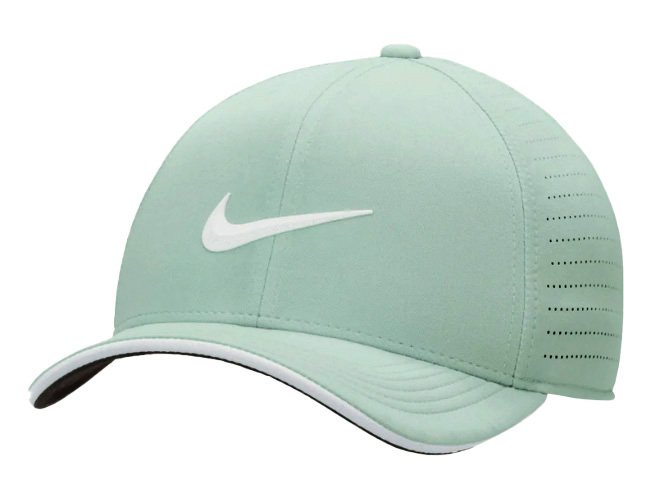 Zielona czapka Nike Classic99 DH1341308 z białym logo Swoosh