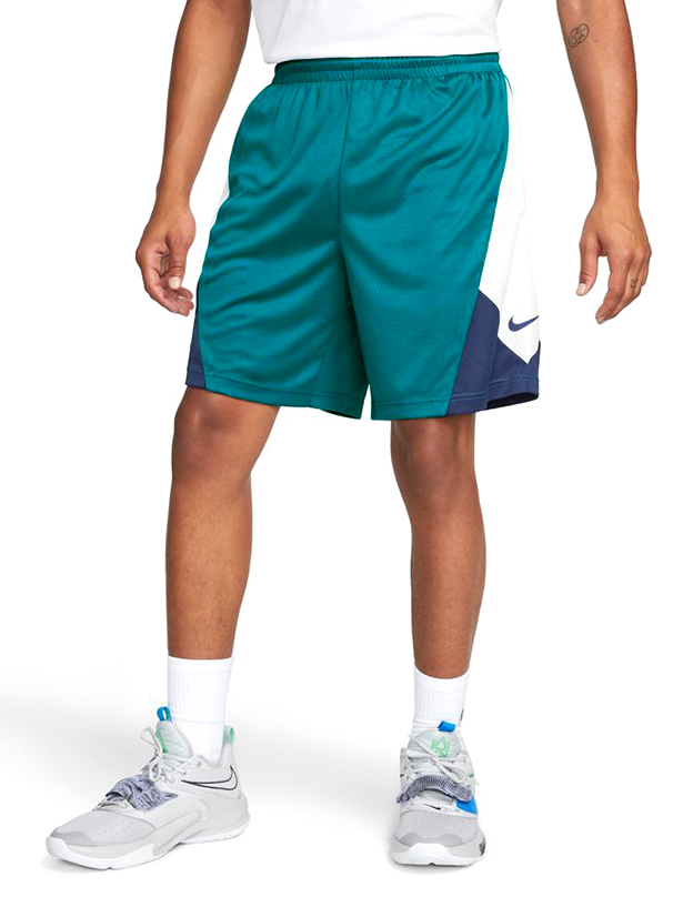 Niebieskie spodenki treningowe Nike Rival Dri-FIT S przód