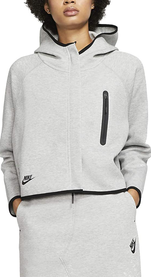 Szara bluza damska Nike BV3396063 L przód