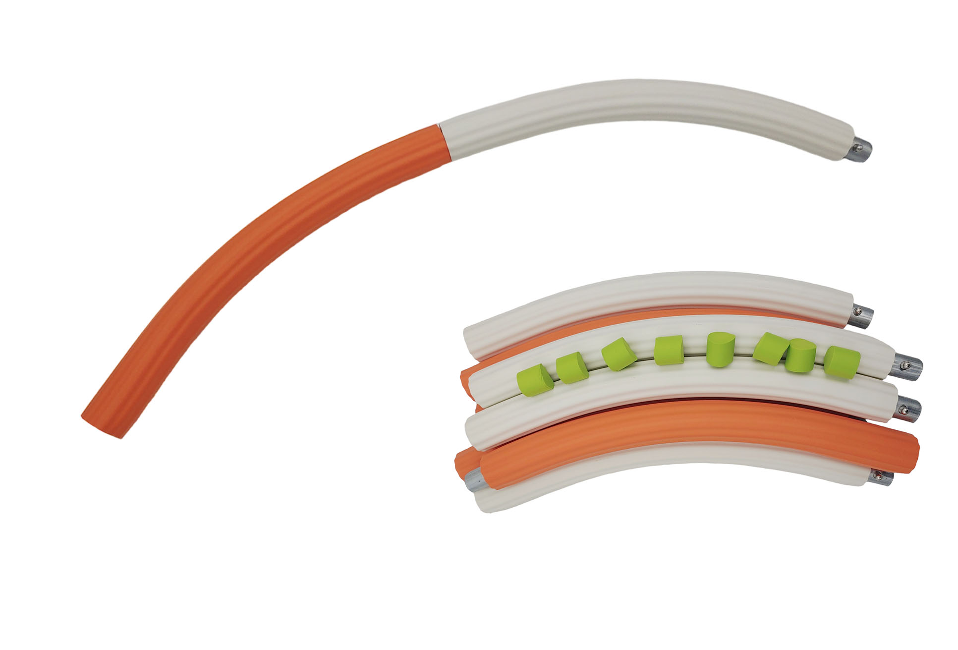 Hula Hoop Składane Ø88 cm Fitness Masaż 1,2 kg