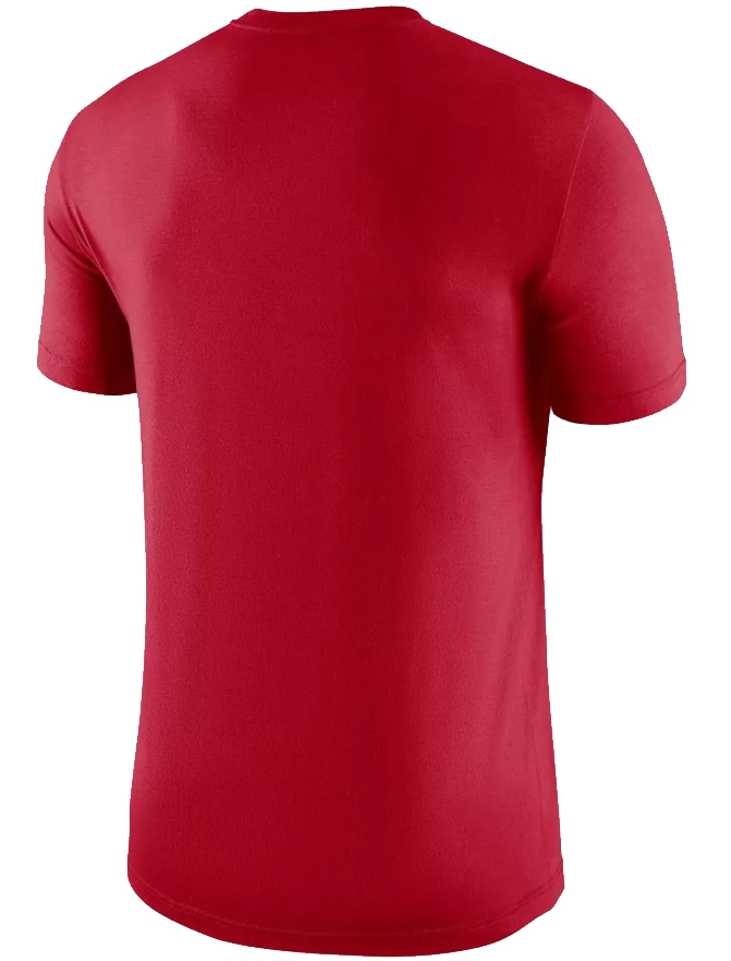 Czerwona koszulka męska Nike Tee NBA Chicago Bulls S przód