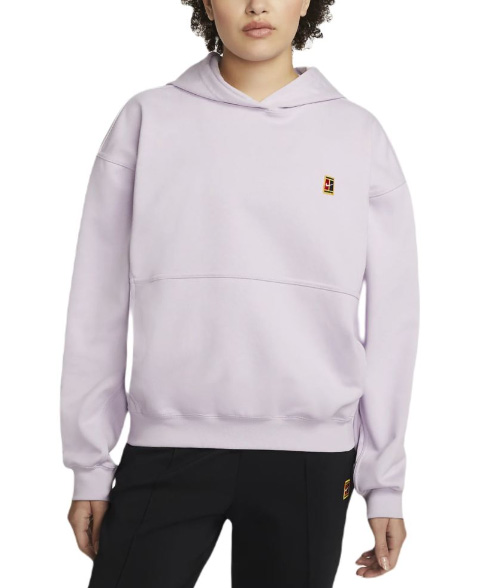Bluza damska NikeCourt fioletowa S przód