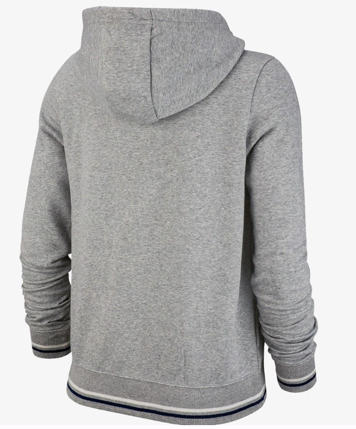 Damska szara bluza Nike Varsty BV3984-063 L bok z kapturem i logo Nike