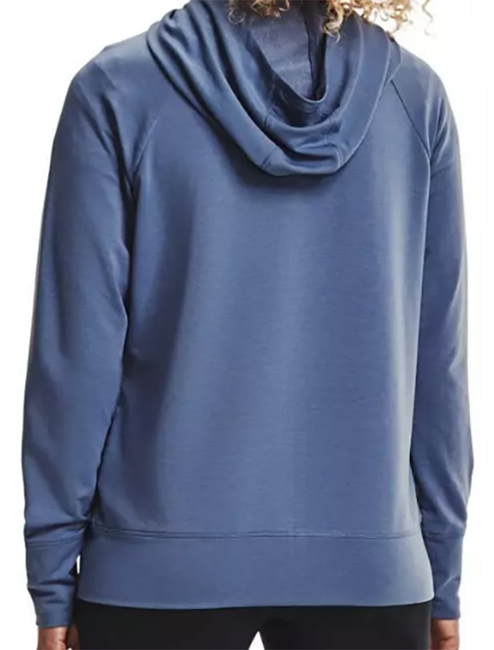Niebieska bluza damska Under Armour 1360907470 SM przód z kapturem