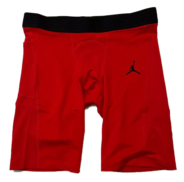 Czerwone spodenki kompresyjne Nike Jordan Sport S przód