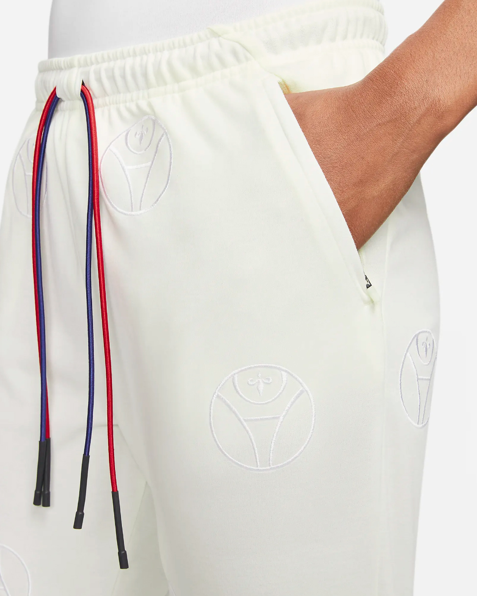 Damskie spodnie dresowe Nike PSG Dri-FIT Travel białe S przód