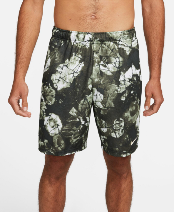 Spodenki męskie Nike DQ4806-222 XL przód z wielokolorowym wzorem camo