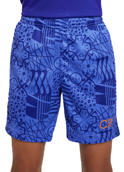 Niebieskie spodenki juniorskie Nike CR7 Dri-FIT DV3118432 M z technologią Dri-FIT