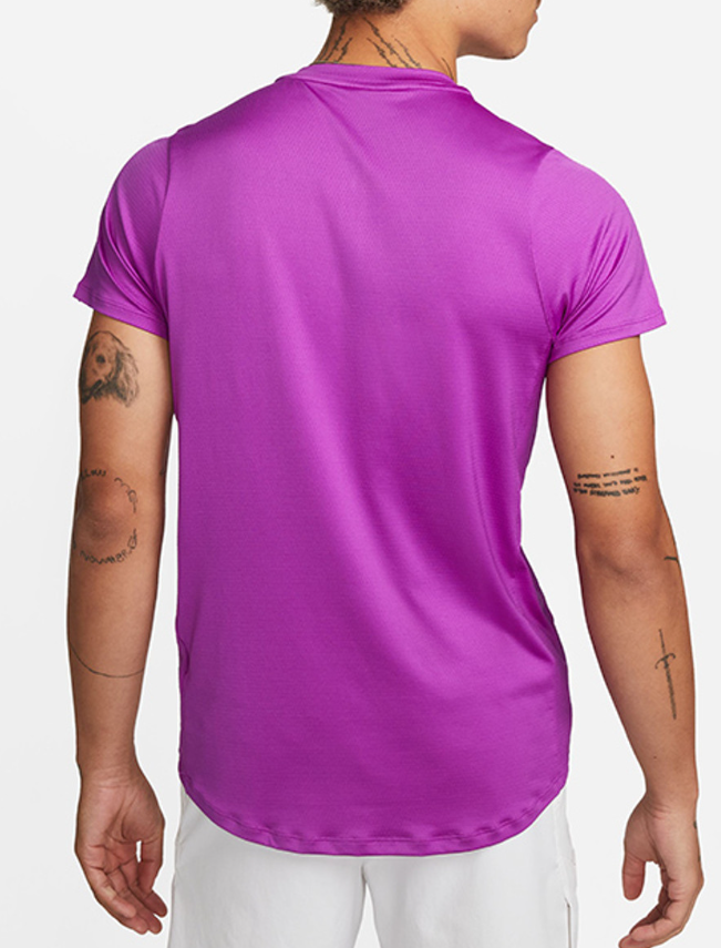 Męska koszulka polo Nike Court Advantage Fioletowa M – Detale