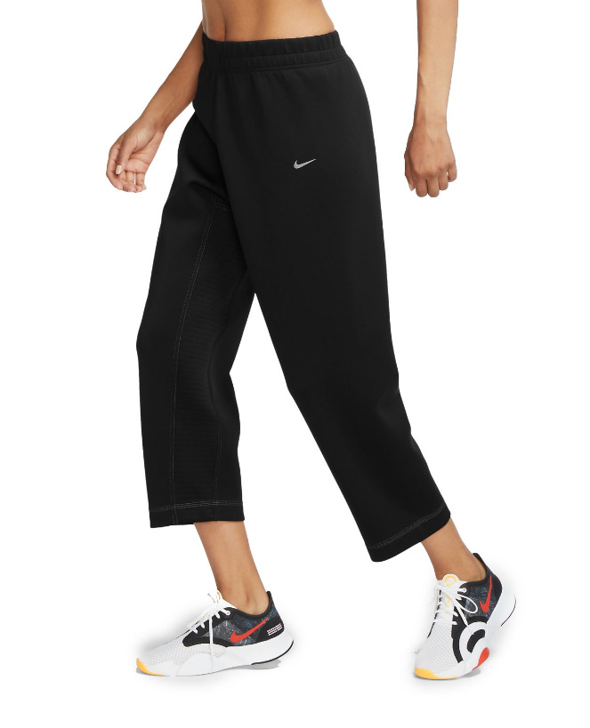 Spodnie dresowe damskie Nike Pro Fleece Pants Dri-FIT czarne S przód