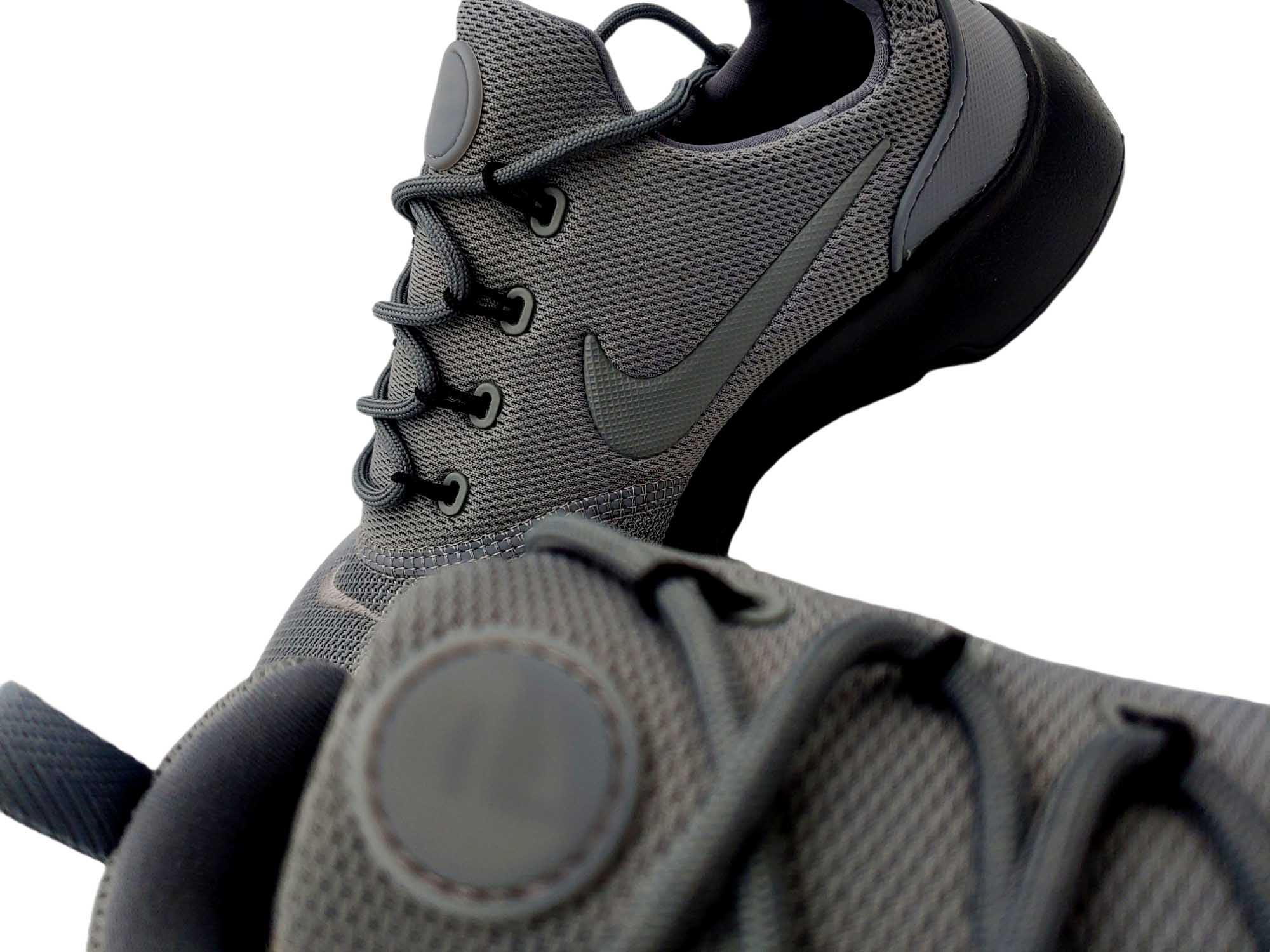 Szare młodzieżowe sneakersy Nike Presto Fly BG AV4148-002 r. 36 bok