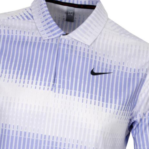 Męska fioletowa koszulka Nike Polo ADV Tiger Woods DN2237506 M tył z dłuższym krojem