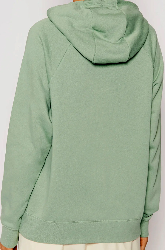 Zielona bluza damska Nike CZ8896-006 XS bok z kapturem